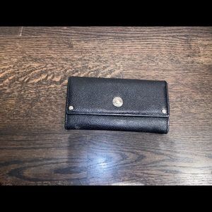Henri Bendel Caviar leather wallet
